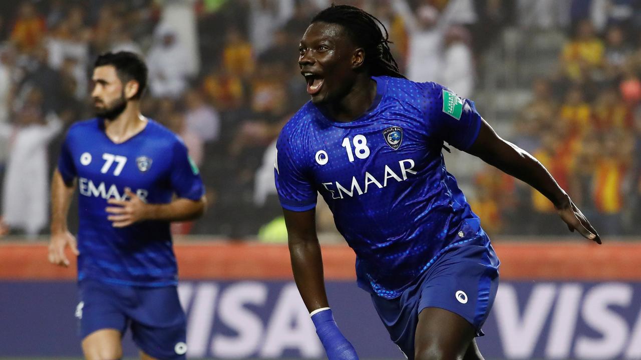 fifa club world cup, manchester united, bafetimbi gomis, al hilal vs es tunis, al hilal