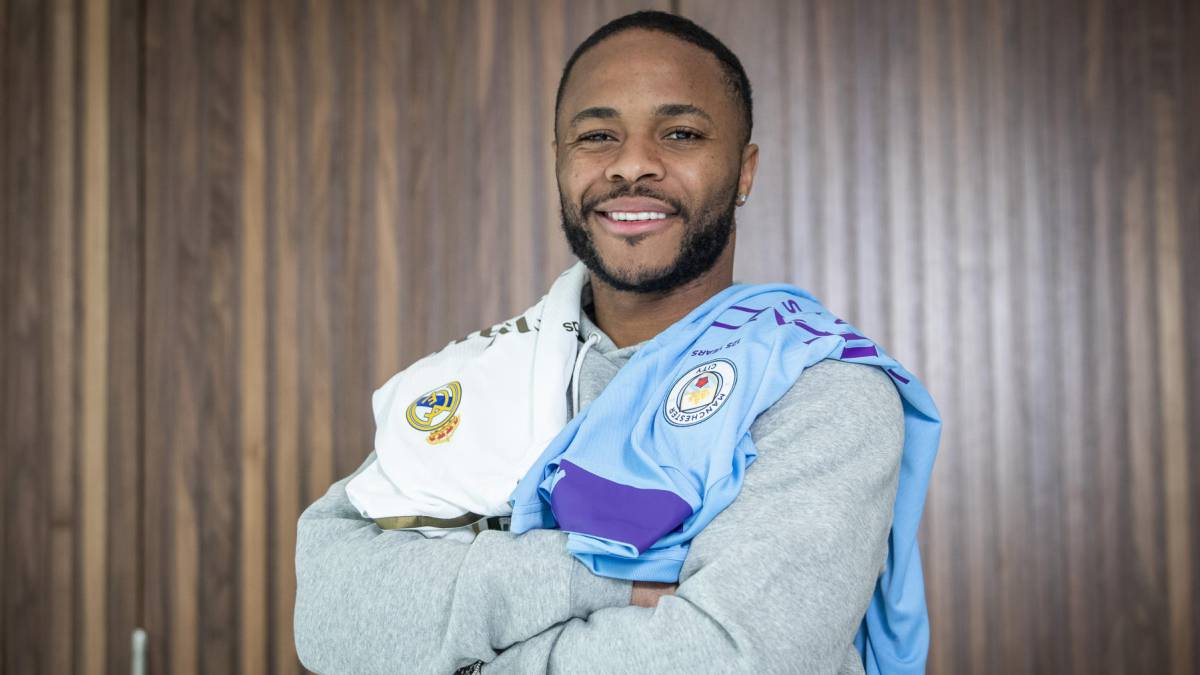Raheem Sterling, chuyển nhượng, Man City, Real Madrid