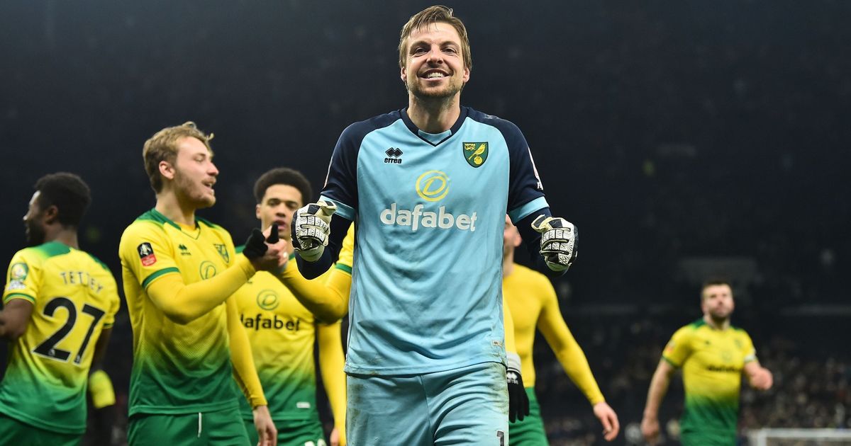 Tim Krul, Tottenham vs Norwich, FA Cup, Tottenham, Norwich