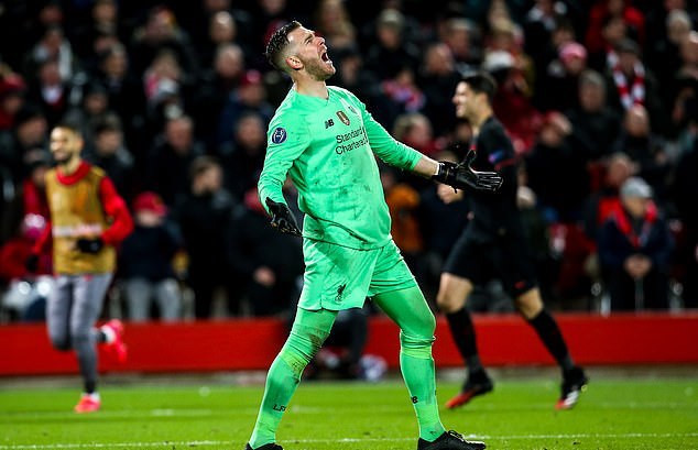 Liverpool, Adrian, Atletico Madrid, Champions League