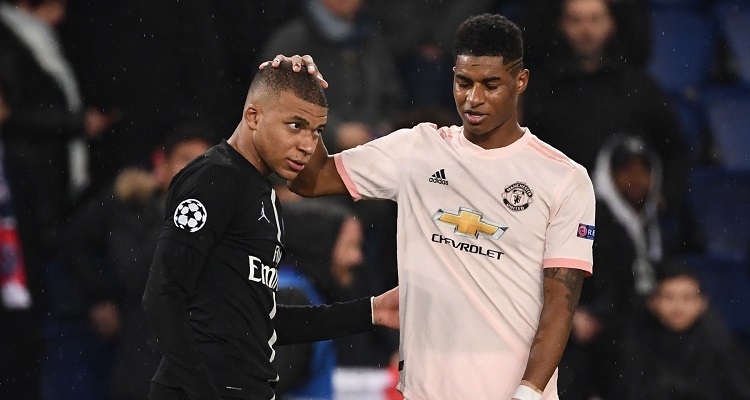 Manchester United, Marcus Rashford, Mbappe, PSG