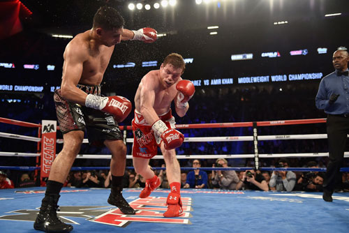 Amir Khan, võ sĩ, Võ thuật, Canelo Alvarez