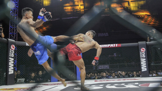 võ sĩ MMA, liên hoàn cước, One Pride MMA, Brando Mamana, Adi Paryanto