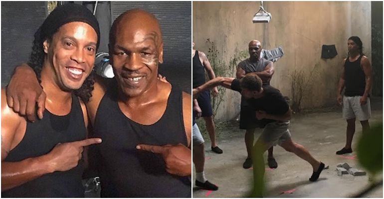 Ronaldinho, Ronaldo, Mike Tyson, Võ thuật,