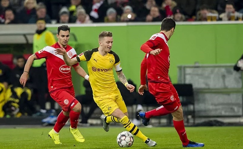 Fortuna Dusseldorf vs Dortmund, Bundesliga, Fortuna, Dortmund