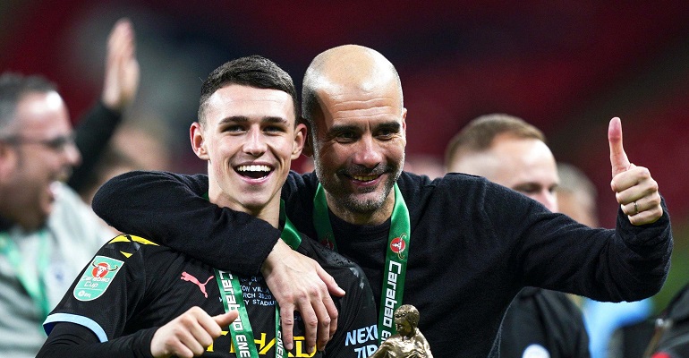 Man City, Phil Foden, Messi, Pep Guardiola