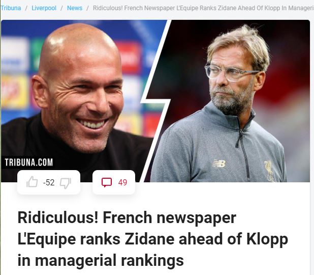 Zidane, Klopp, Pep Guardiola, Liverpool, Man City, Real Madrid