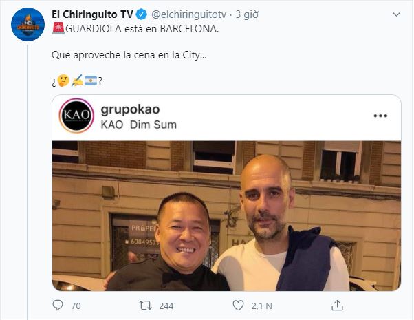 Messi, Chuyển nhượng, Man City, Barcelona, Pep Guardiola