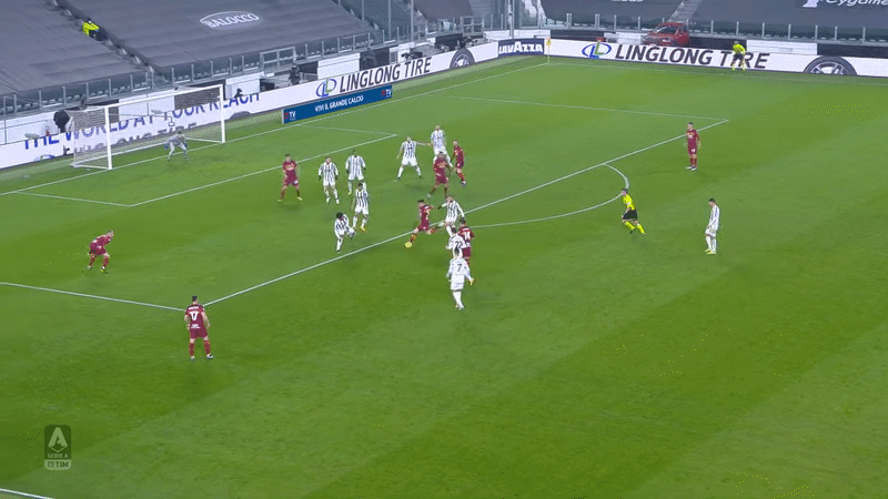 Video bàn thắng Juventus 2-0 Roma: Ronaldo mừng sinh nhật
