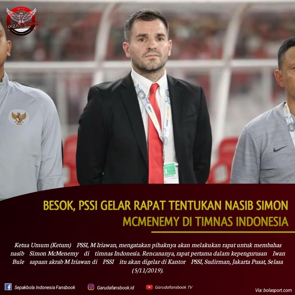 Simon McMenemy, Shin Tae Yong, ĐT Indonesia, PSSI, Vòng loại wc 2022, Mochamad Iriawan