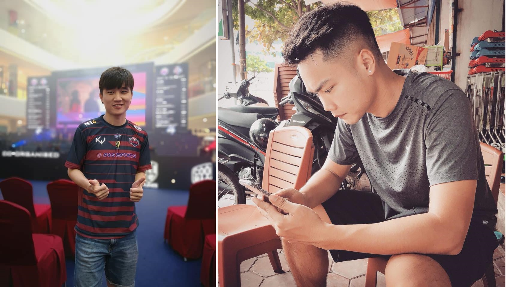 quang barca va tabi hung phan truoc giai dau PES 247 Cup