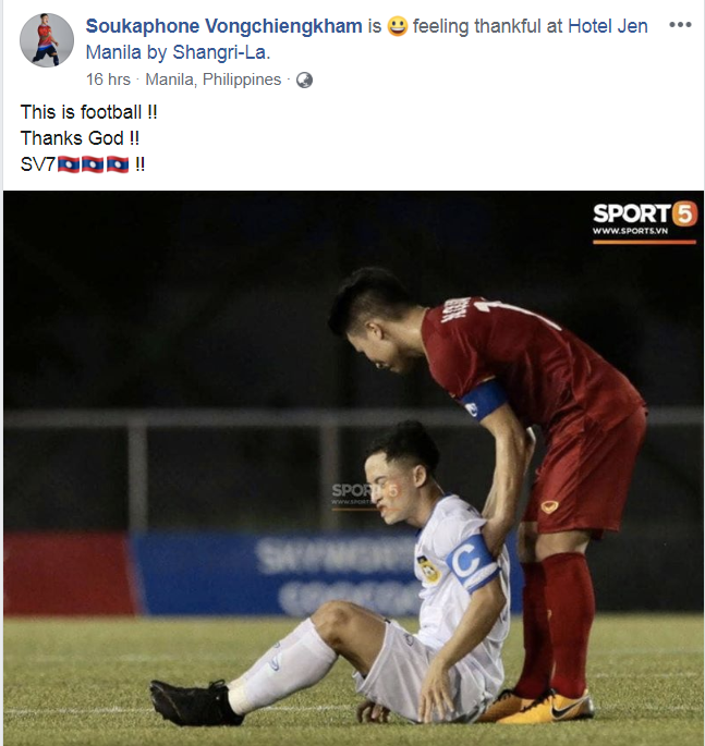 doi truong u22 lao cam on quang hai