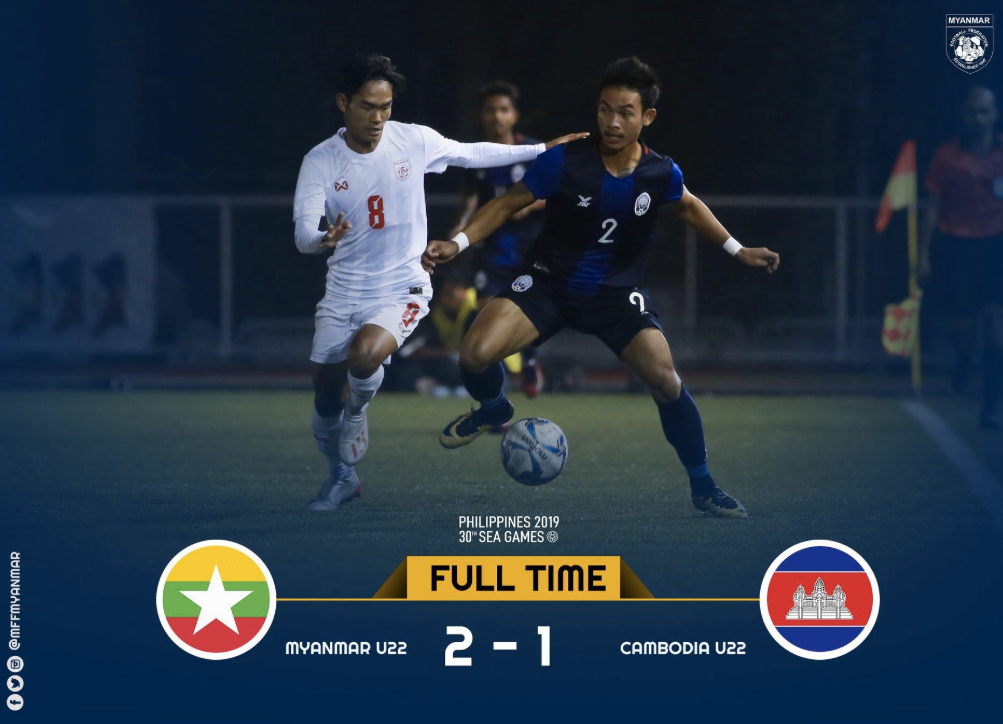 u22 myanmar 2-1 u22 campuchia
