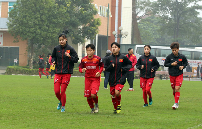 Tuyen nu Viet nam chuan bi olympic