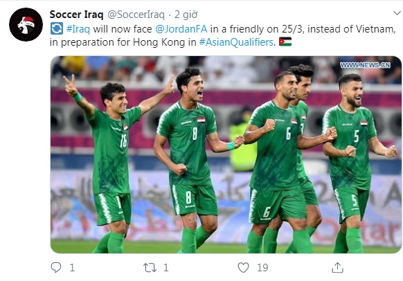 Iraq thong bao huy giao huu Viet Nam