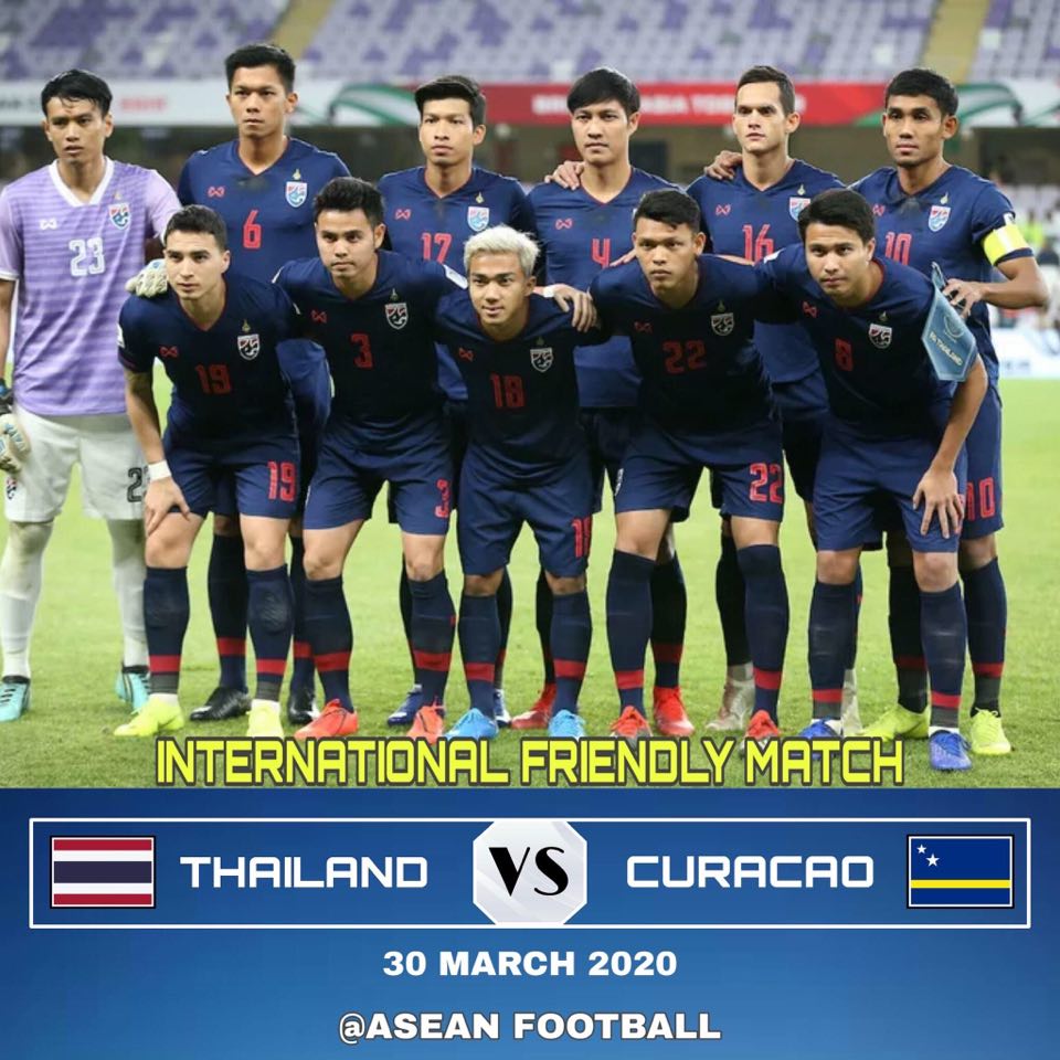 Thai Lan giao huu voi curacao