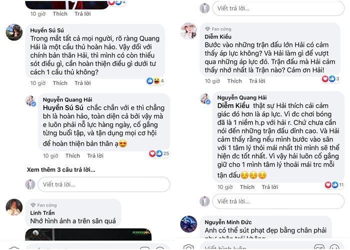Quang Hai tiet lo bi quyet thanh cong