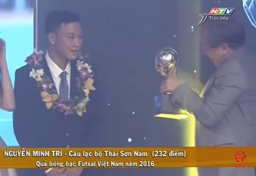 Quả bóng vàng Việt Nam, Thành Lương, Nguyễn Thành Lương, sự cố trao giải Quả bóng vàng