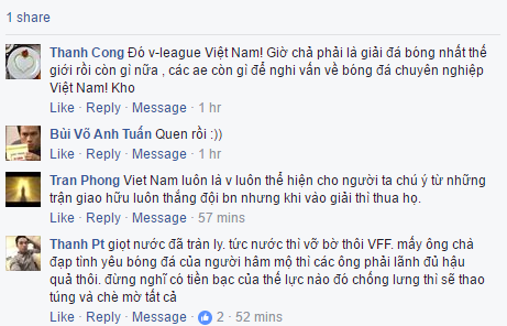 Dư luận việt Nam, CLB TP.HCM, CLB Long An, cầu thủ Long An đứng im, V-League 2017