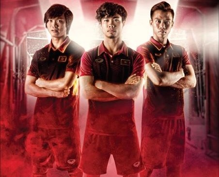 ao dau DTQG Viet Nam, ao thi dau viet nam, sea games 27, ao thi dau viet nam, ao thi dau cong phuong