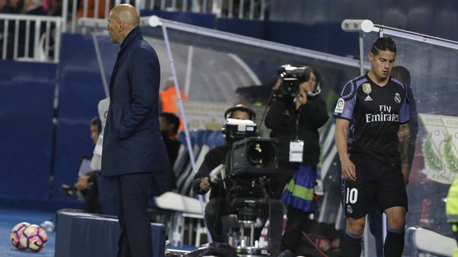 Zidane, James Rodriguez, tin tuc bong da 7 thang 4, tin tuc chuyen nhuong 7 thang 4, tin tuc Real Madrid, tin tuc MU,chuyen nhuong MU