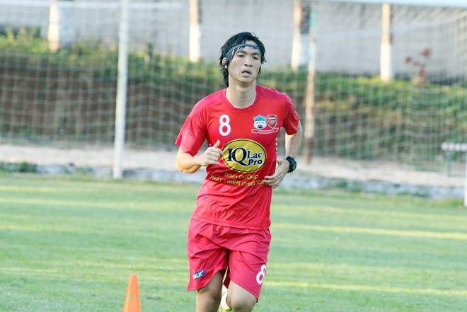 Tuấn Anh gây ấn tượng với bài tập kiểu châu Âu Tuấn Anh, HAGL, tin tức HAGL, tin tức bóng đá Việt Nam, Nguyễn Tuấn Anh, HAGL,