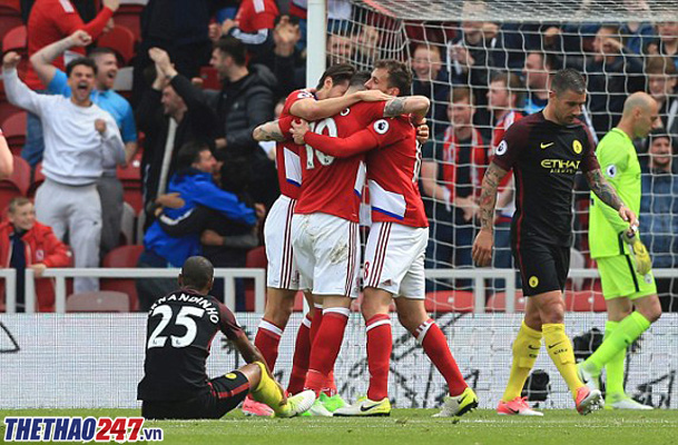 Middlesbrough vs Man City, kết quả Middlesbrough vs Man City, Boro vs Man City, kết quả Boro vs Man City, kết quả Ngoại hạng Anh