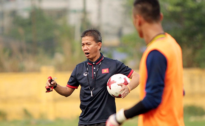 HLV Hoàng Anh Tuấn,U20 Việt Nam , U20 World Cup,u20 việt nam tập kín, quang hải,Hoàng Anh Tuấn, hlv le thuy hai, hai lo