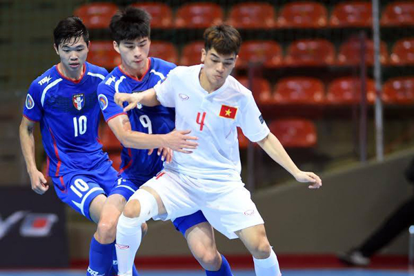 U20 Đài Loan 4-5 U20 Việt Nam, ket qua futsal U20 Đài Loan 4-5  U20 Việt Nam, ty so futsal U20 Đài Loan 4-5 U20 Việt Nam,  kết quả futsal việt nam, kết quả U20 futsal châu Á 2017