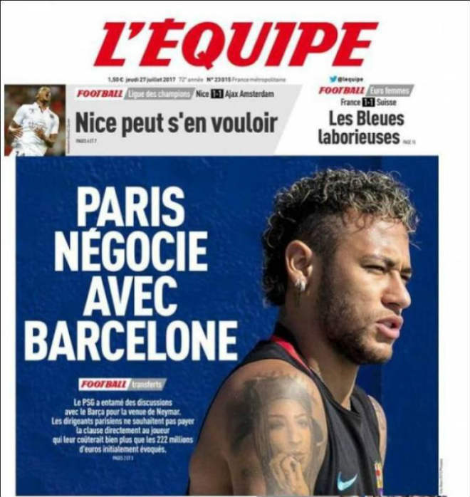 neymar, chuyển nhượng 28/7, tin tức MU, chuyển nhượng MU, PSG, Barca