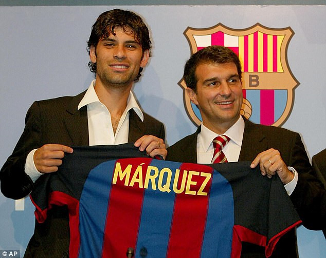 Rafael Marquez, Marquez, Barca, ma túy