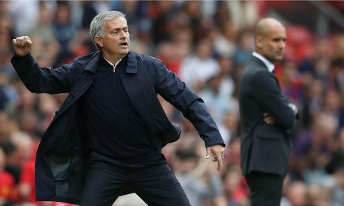 Mourinho, Guardiola, Wenger, MU, Man Utd, Man City