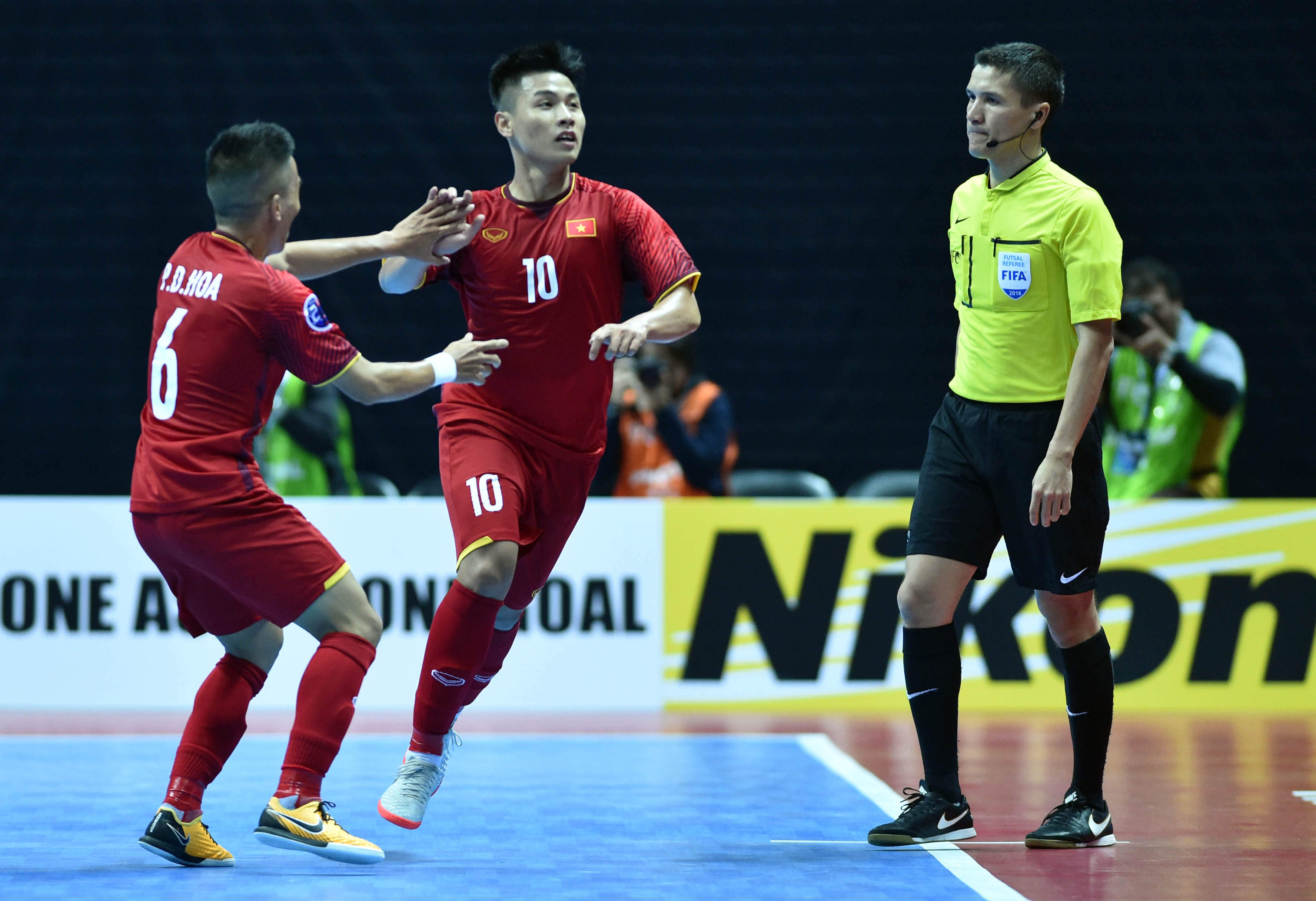 Văn Vũ, Minh Trí, Đức Tùng, futsal Việt Nam