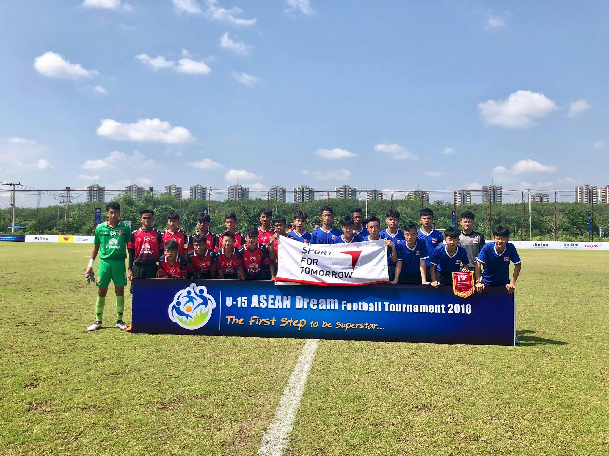 U15 PVF, U15 Việt Nam, Thái Lan, U15 ADFT