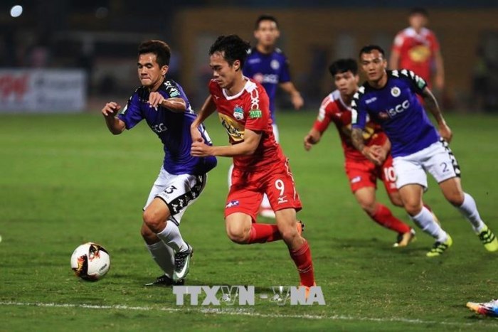 Hà Nội - HAGL, Hà Nội 5-0 HAGL, v-league