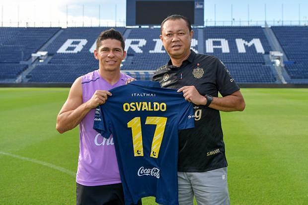 Buriram United, Brazil, Osvaldo, thai lan