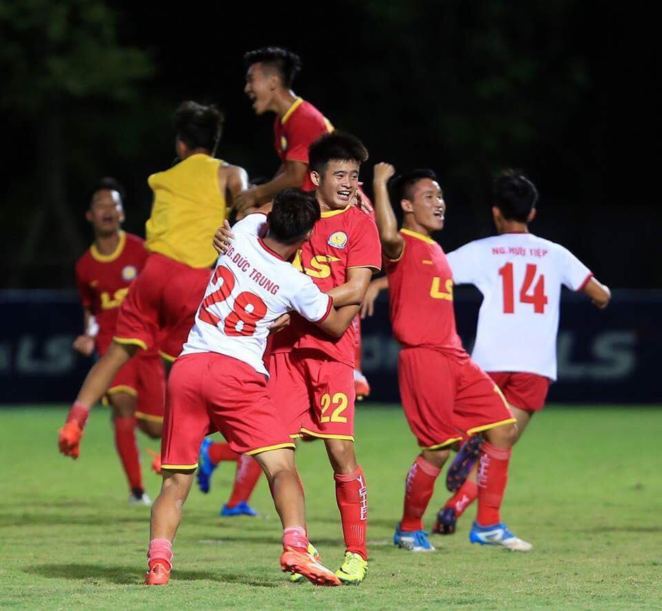 Kết quả U17 Viettel vs U17 SLNA, U17 Viettel vs U17 SLNA, tỷ số U17 Viettel vs U17 SLNA