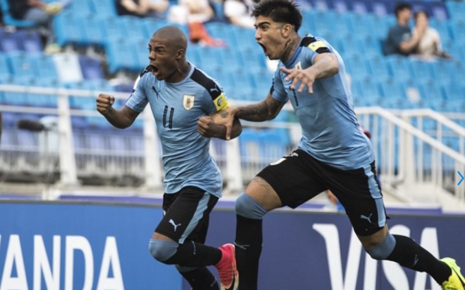 U19 Việt Nam, World Cup 2018, U19 tứ hùng, U19 Uruguay
