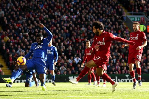 Kết quả Liverpool vs Cardiff, Liverpool vs Cardiff, tỷ số Liverpool vs Cardiff
