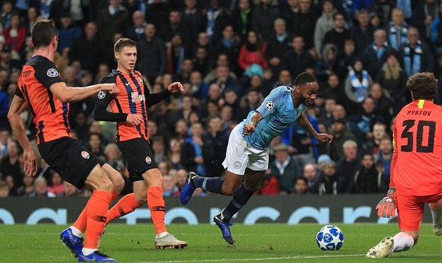 Sterling, Man City, Cúp C1