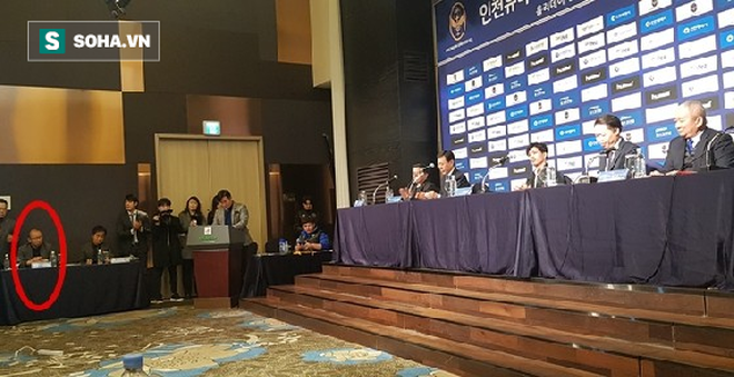 Quan chức Incheon United, Việt Nam, ĐT Việt Nam